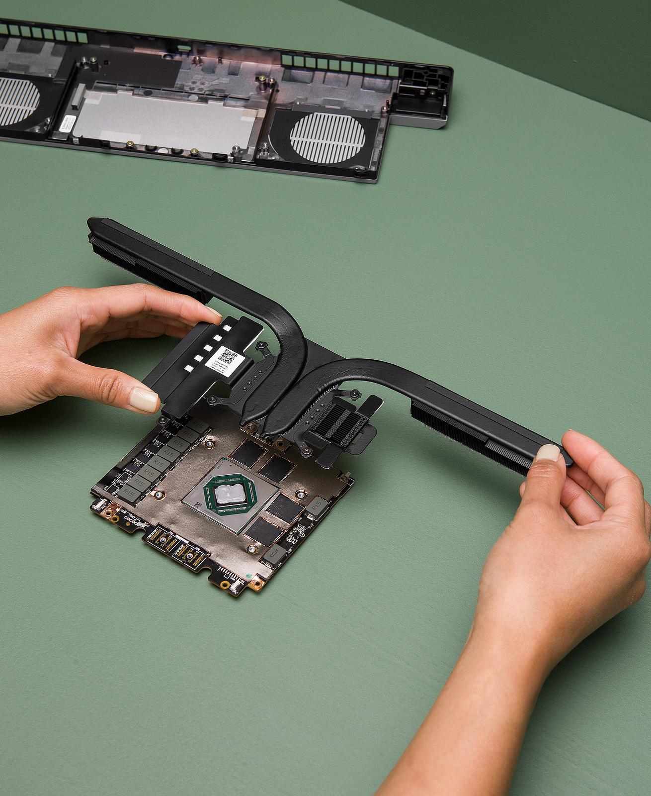 Framework Laptop 16 Graphics Module Heatsink (AMD Radeon™ RX 7700S)