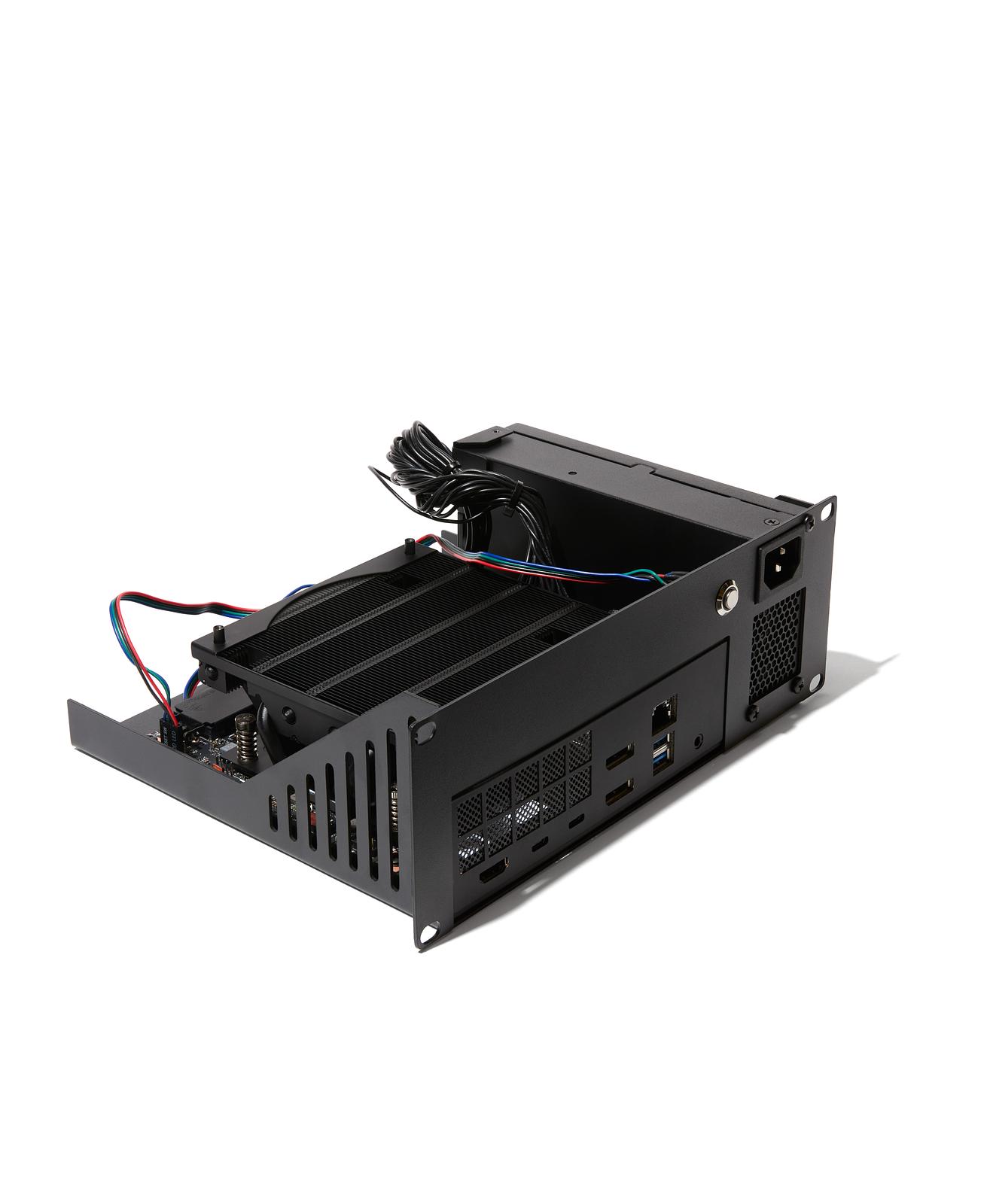 DeskPi RackMate 10-inch 2U Mini-ITX Shelf