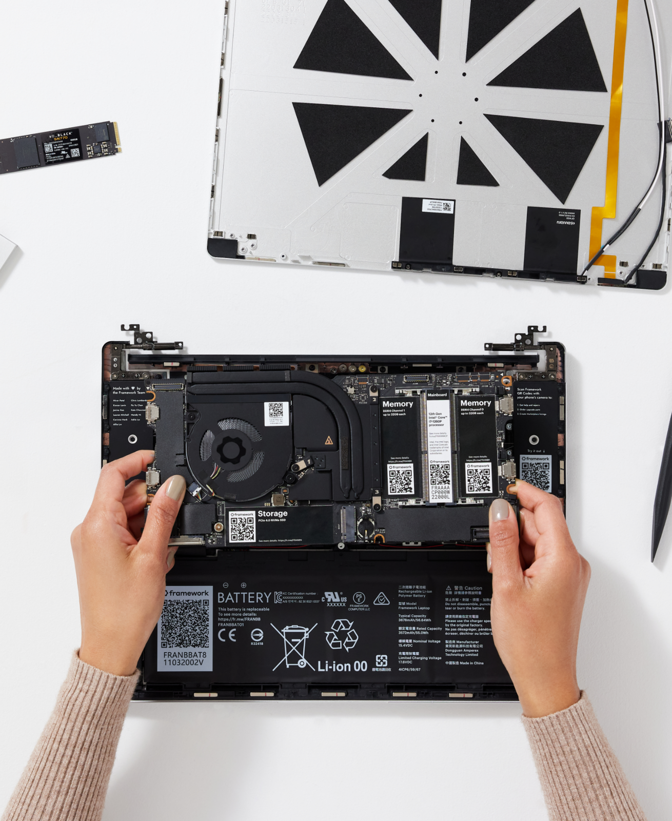 Framework Laptop 13 Upgrade Kit (12th Gen Intel® Core™)
